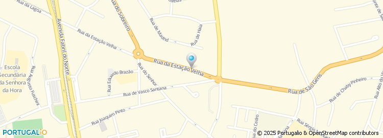 Mapa de AUTO ESTOFOS - De Porfírio Ribeiro