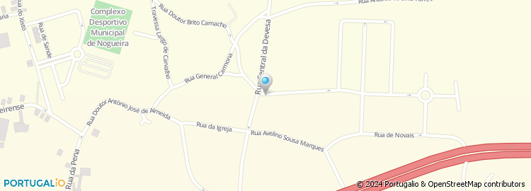 Mapa de Auto Garagem Nogueirense, Lda