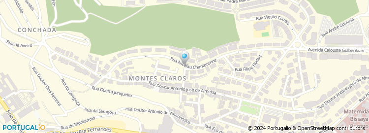 Mapa de Auto Pneus de Mondego, Lda