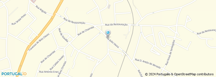 Mapa de Auto Pneus do Forno - Ribeiro & Moutinho, Lda