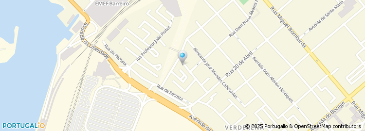 Mapa de Auto Pneus Simão do Barreiro - Pneus, Peças Auto e Comércio, Lda