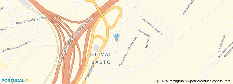 Mapa de Auto Ponte de Odivelas - Reparações de Automóveis, Lda