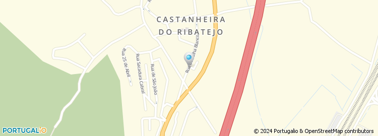 Mapa de Auto Reparadora da Castanheira, Lda