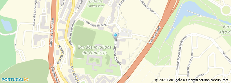 Mapa de Auto Reparadora do Lumiar, Lda