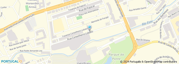 Mapa de Auto Reparadora Estrela de Braga, Lda