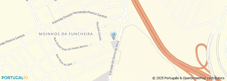 Mapa de Auto Reparadora Moinhos da Funcheira, Lda