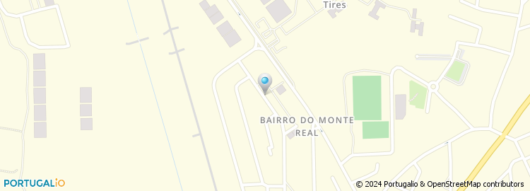 Mapa de Auto Serv. Monte Real, Lda