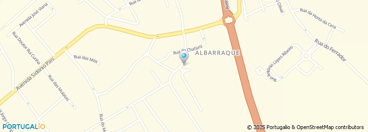 Mapa de Auto Táxi Afonso & Jesus Lda