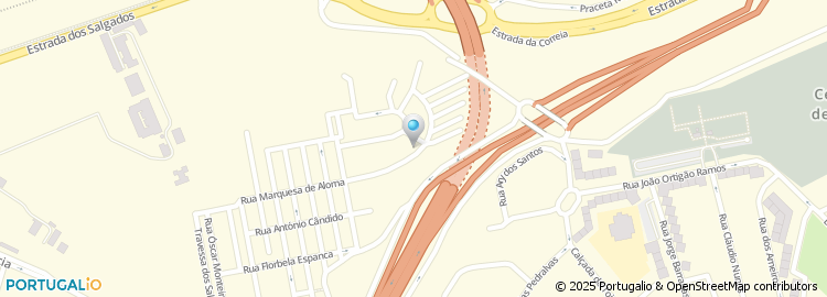 Mapa de Auto Táxis Barros & Barros, Lda