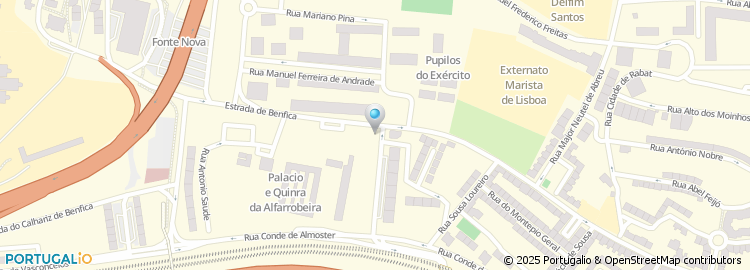 Mapa de Auto Táxis Cabrita Leitão, Unipessoal Lda