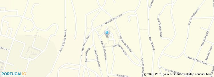 Mapa de Auto Taxis Carapita Lda