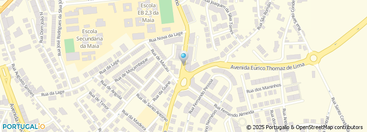 Mapa de Auto Táxis do Mosteiro, Lda