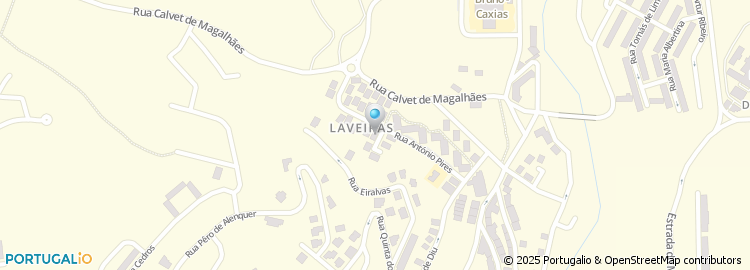 Mapa de Auto Táxis Polido Lda