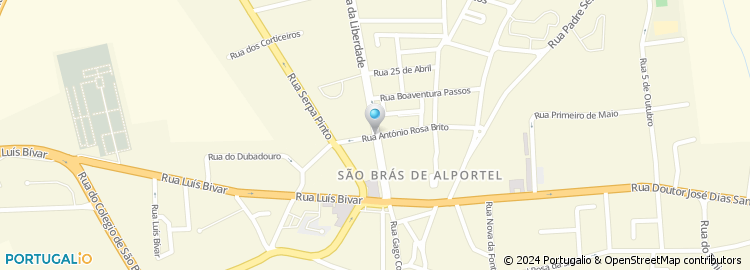 Mapa de Auto - Taxis São Bras