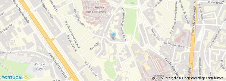 Mapa de Auto Táxis Sertalis Lda