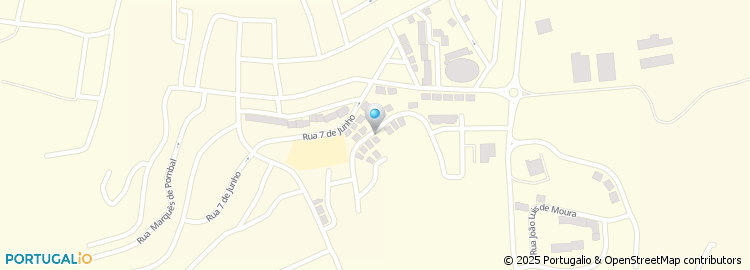 Mapa de Autotaxis Toscano e Lopes, Lda