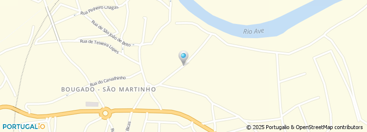 Mapa de Avefios - Tinturaria de Fios, Lda