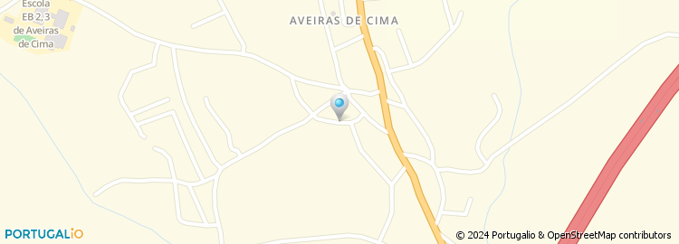 Mapa de Aveiras Taxis, Lda