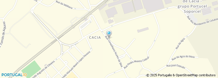 Mapa de Apartado 1, Cacia