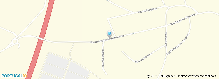 Mapa de Rua Doutor Lourenço Peixinho