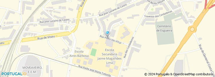 Mapa de Rua Pedro Vaz de Eça