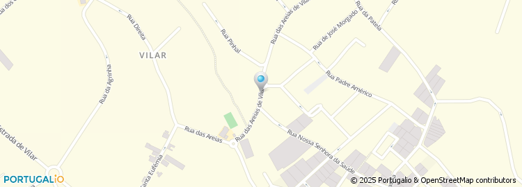 Mapa de Largo das Areias de Vilar