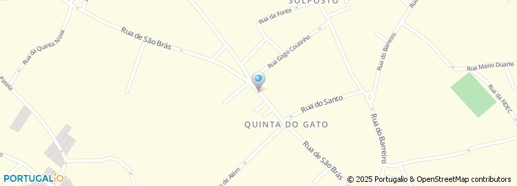 Mapa de Largo de São Braz