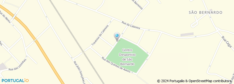 Mapa de Rua Aldeia Desportiva