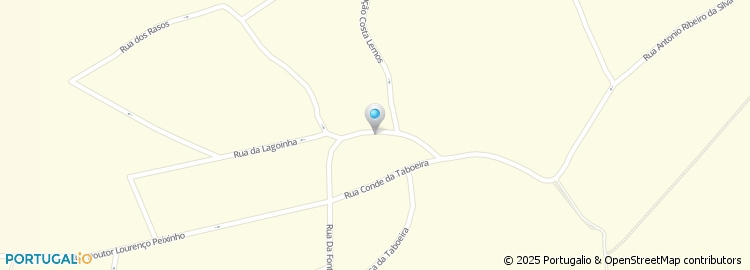 Mapa de Rua António Marques da Graça