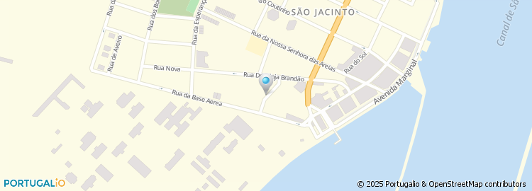 Mapa de Rua Base Aérea