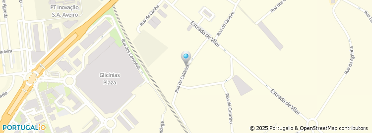 Mapa de Rua da Caldeira