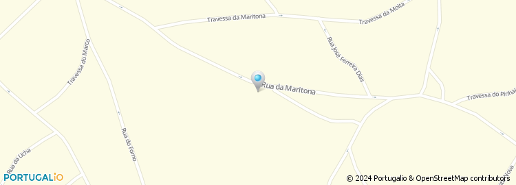 Mapa de Rua da Maria da Póvoa