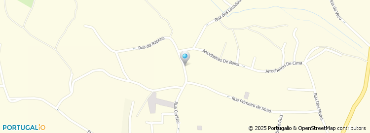 Mapa de Rua da Pedreira