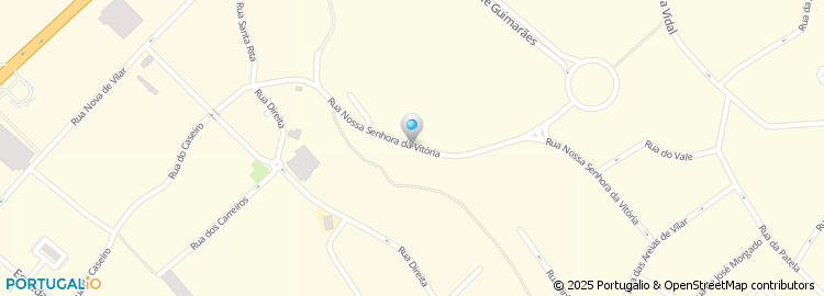Mapa de Rua de Nossa Senhora da Vitória