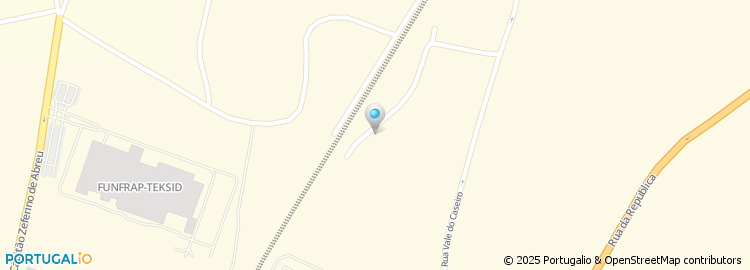 Mapa de Rua dos Poisios
