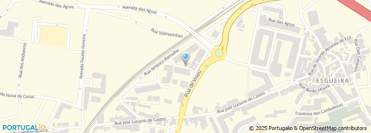 Mapa de Rua Guerra de Abreu