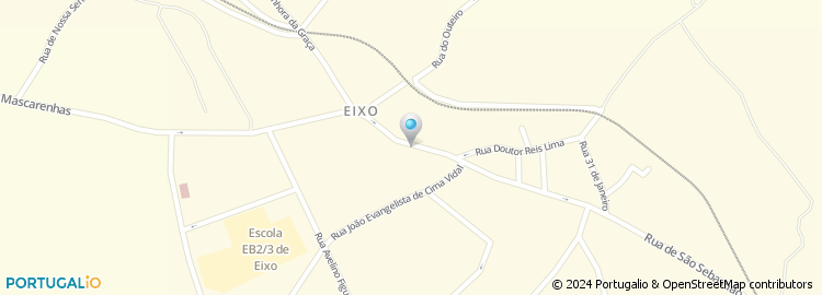 Mapa de Rua João Pinho Brandão