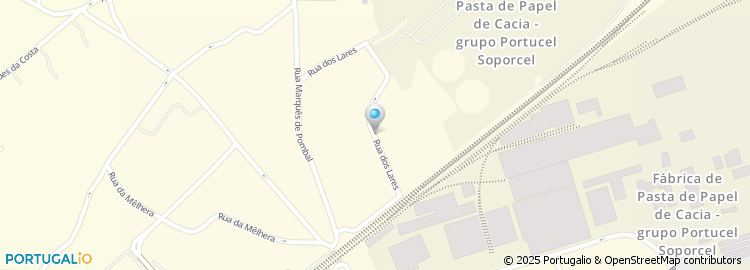 Mapa de Rua Marinha Baixa
