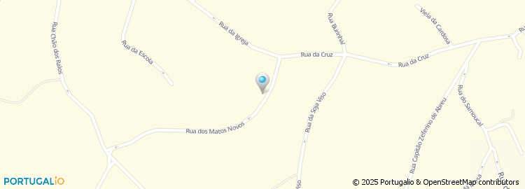 Mapa de Rua Matos Novos