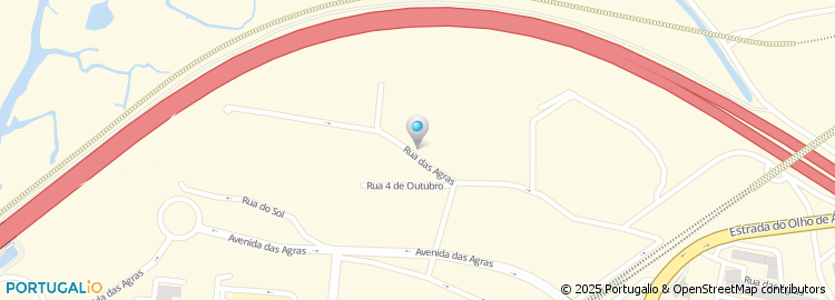 Mapa de Rua Principal