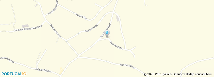 Mapa de Travessa da Rua da Pata