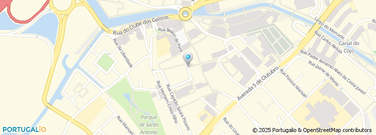 Mapa de Travessa da Rua Direita