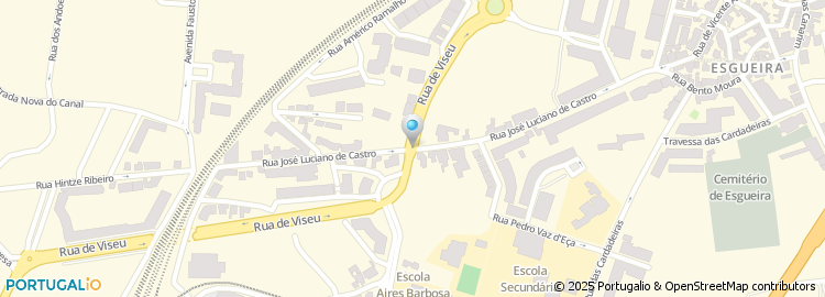 Mapa de Travessa José Luciano de Castro