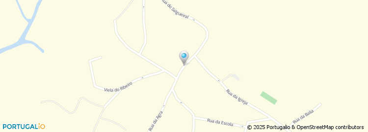Mapa de Viela da Rua de Santo António