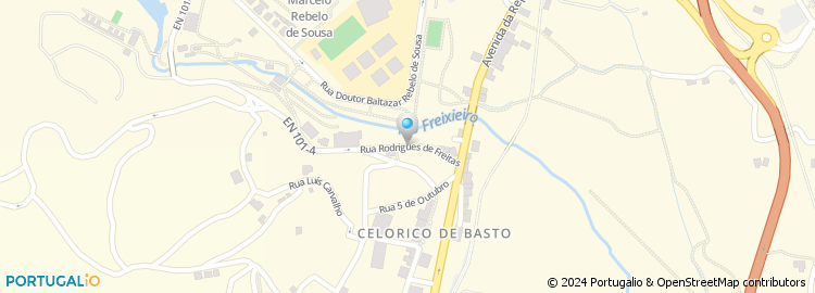 Mapa de Avelino P Teixeira Leite