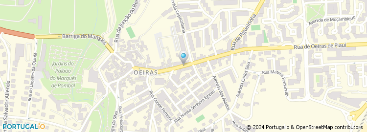 Mapa de Avenida Oeiras - Soc. de Mediação Imobiliária, Lda