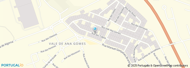 Mapa de Avenidas Sortidas - Pizzeria Unipessoal Lda