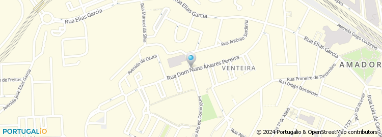 Mapa de Avis Rent-a-Car, Estoril