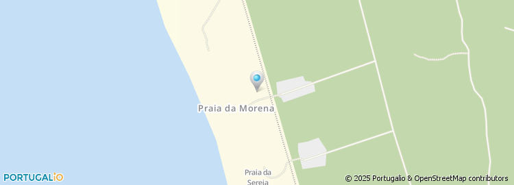 Mapa de Rua dos Borda D Água