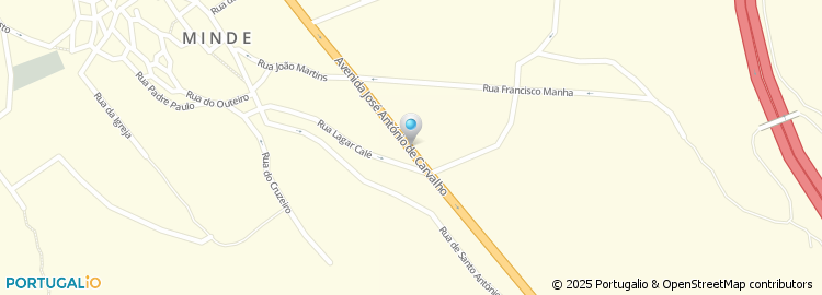 Mapa de Azedo & Ferreira, Lda